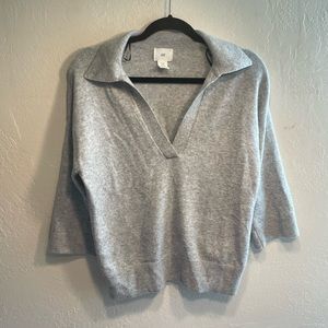 Gray sweater